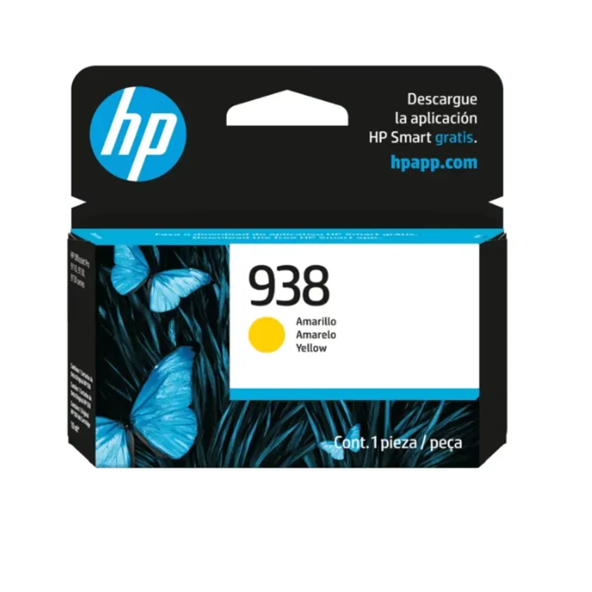 HP 938 Yellow Ink Cartridge 4S6X7PL 1-0417706