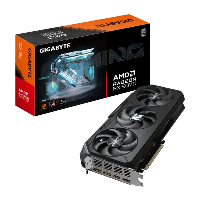 VGA Gigabyte Radeon RX 9070 GAMING OC 16G (5531) 1-0417019