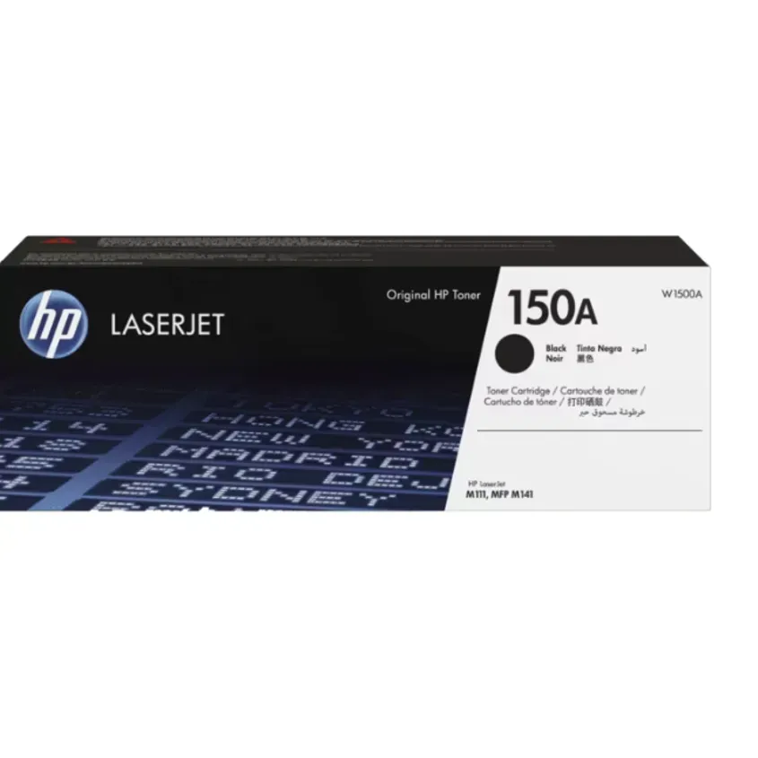 W1500A HP 150A Blk Laser Toner Crtg (0633) 1-0416312