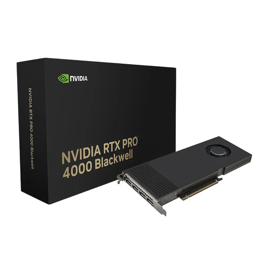VGA PNY QUADRO RTX PRO 4000 Blackwell 24Gb GDDR7 4x Mini Display Port 1-0418332