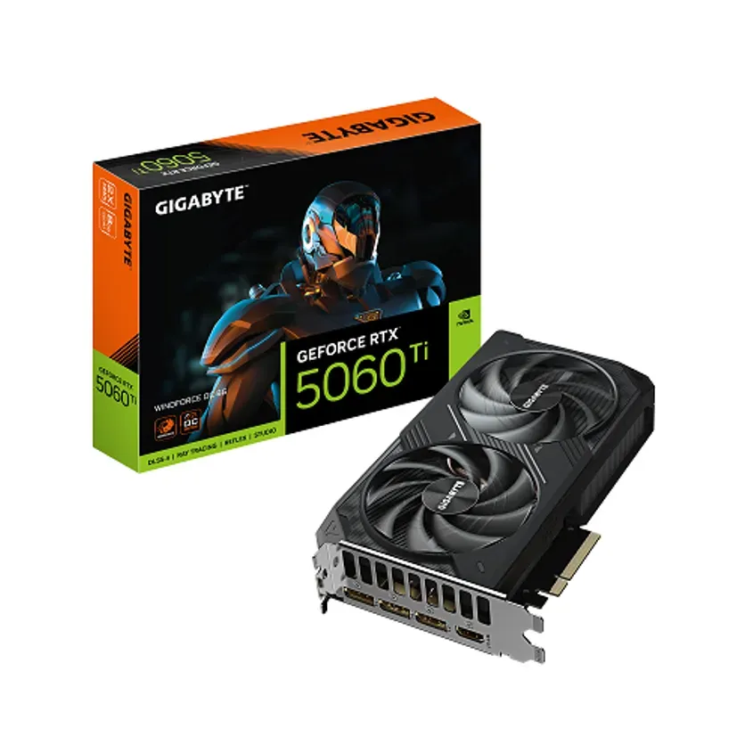 VGA Gigabyte GeForce RTX 5060 Ti WINDFORCE OC 8G (6057) 1-0417816