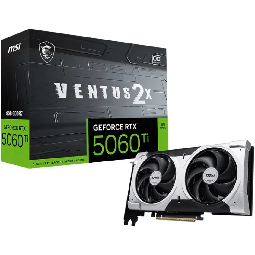 VGA MSI GeForce RTX 5060 Ti 8G VENTUS 2X OC PLUS (8868) 1-0417238