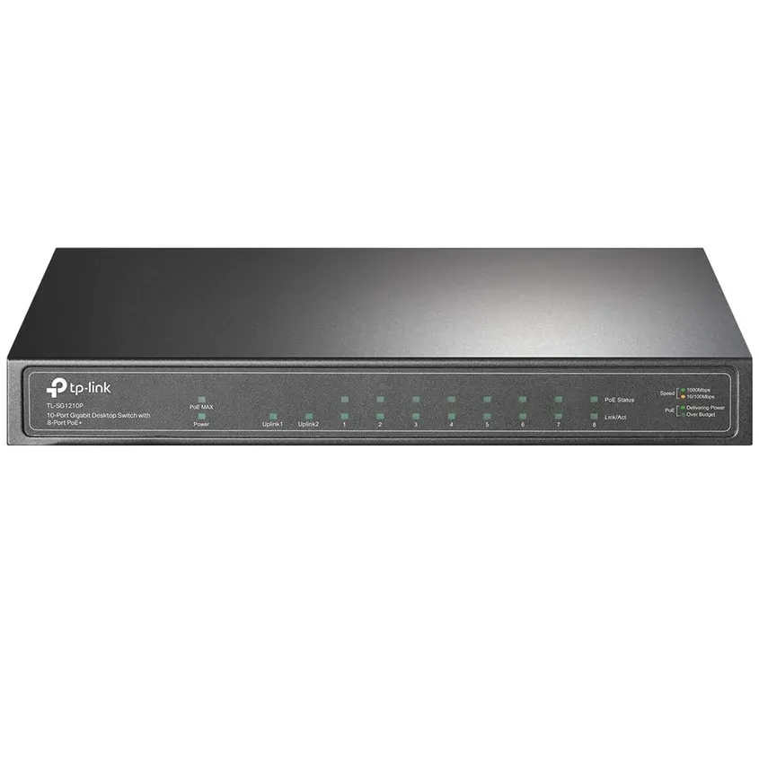 TL-SG1210P Switch Gigabit 9P 8POE+ 1SFP Tp-Link 1-0414602