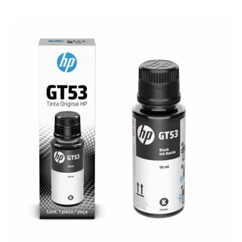 1VV22AL Botella de Tinta HP GT53 90ml Negro (1VV22AL) (7583) 1-0415884