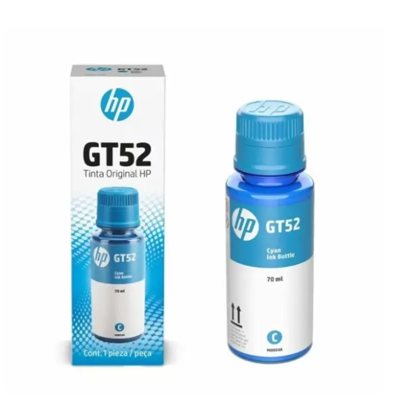 M0H54AL Botella de Tinta HP GT52 70ml Cyan (M0H54AL) (2524) 1-0415885