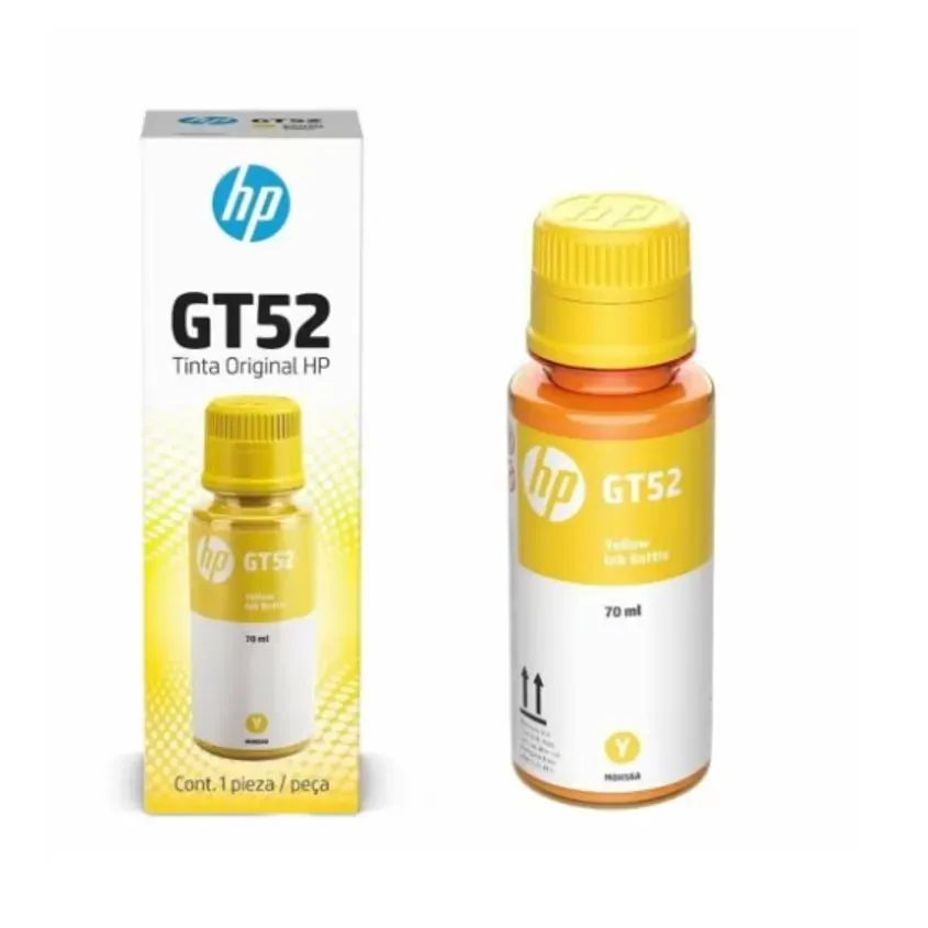 M0H56AL Botella de Tinta HP GT52 70ml Amarillo (M0H56AL) (2562) 1-0415887
