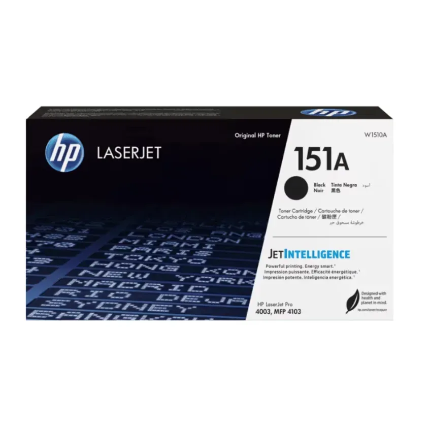 W1510A HP 151A Blk LaserJet Toner Cartridge (3406) 1-0416488