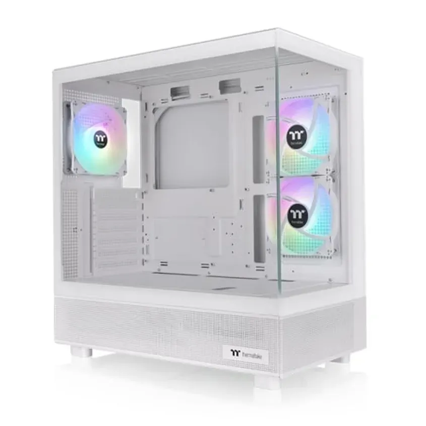 Gabinete TT View 270 Plus Mid-Tower TG x2 Fan ARGB x3 Snow White 1-0416294