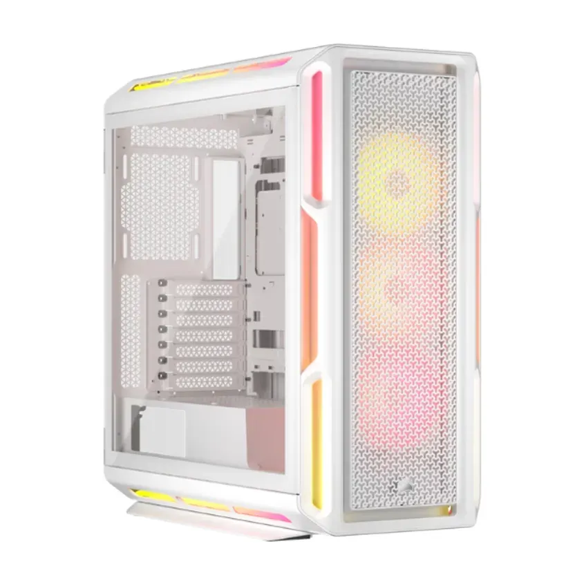 Gabinete Corsair iCUE LINK 5000T LX ARGB Mid-Tower White 1-0417582