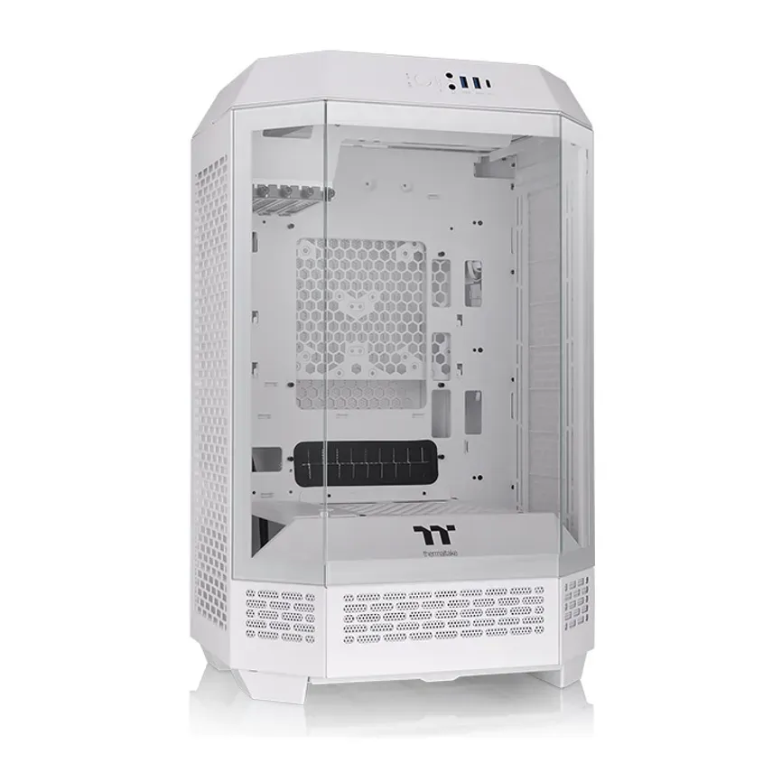 Gabinete TT The Tower 300 Mid-Tower TG x3 Fan x2 Snow White 1-0416287