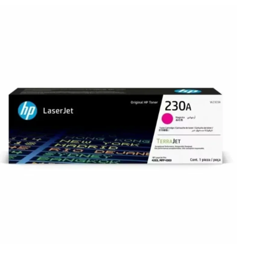 W2303A HP 230A Magenta Original LaserJet Toner Cartridge 1-0416876