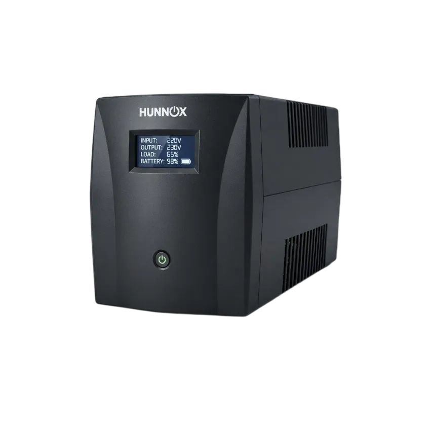 Ups y Estabilizador HUNNOX 1200W LCD c/ USB HUNNOX-1200VA-LCD