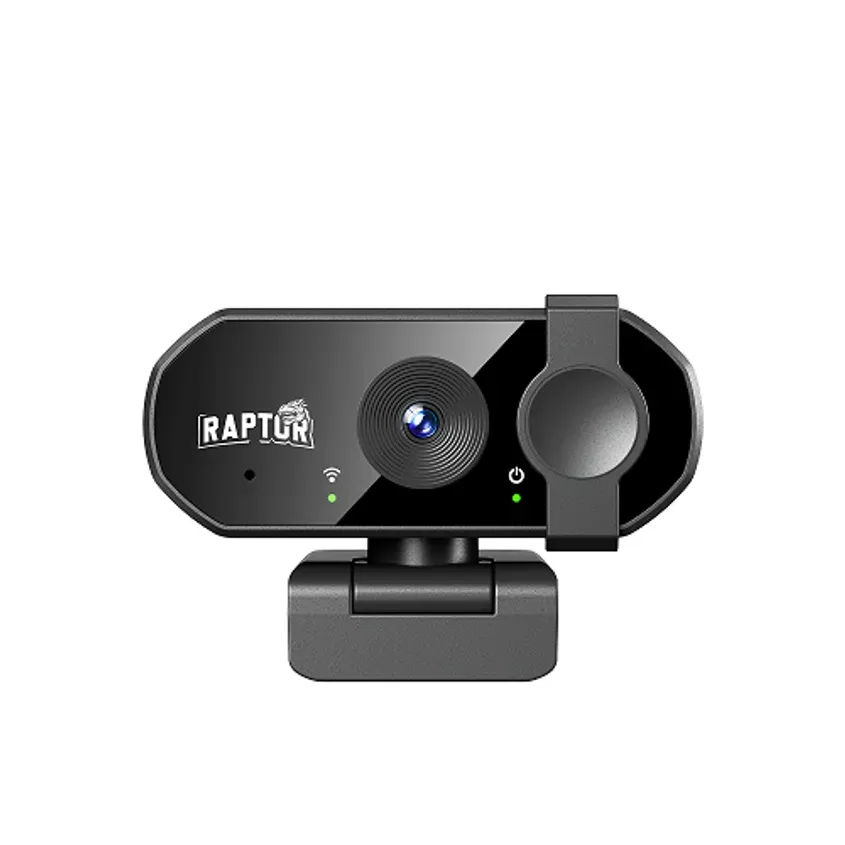 Web Cam Raptor Vision 4k C/microfono C/tapa 1-0417303