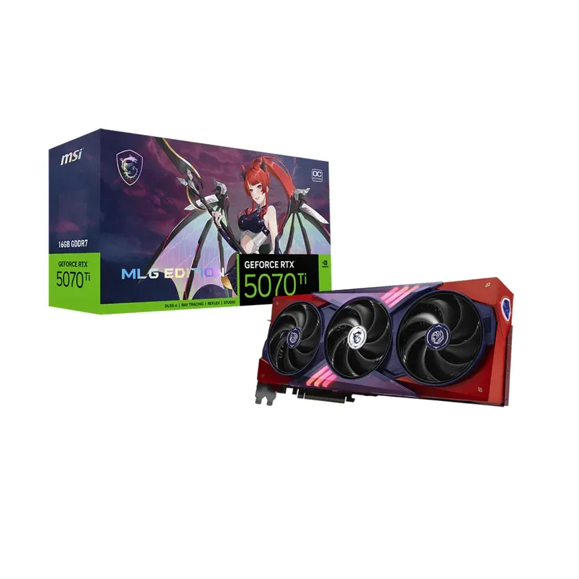 VGA MSI GeForce RTX 5070 Ti 16G MLG EDITION OC 1-0418696