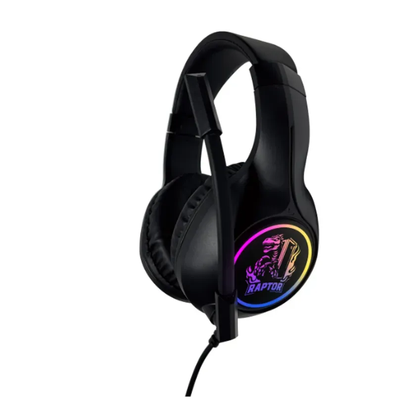 Auricular Gamer Raptor Shadow Core RGB 7.1 cancelacion sonido USB 1-0417098