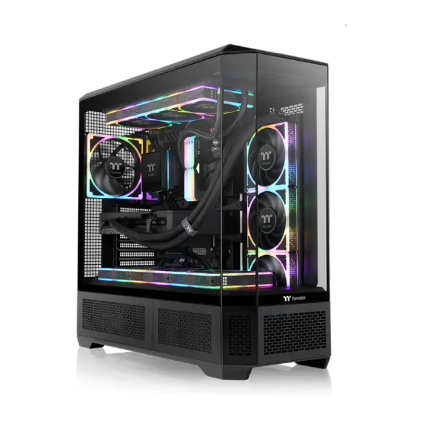 Gabinete TT View 600 TG Mid-Tower Black 1-0418590