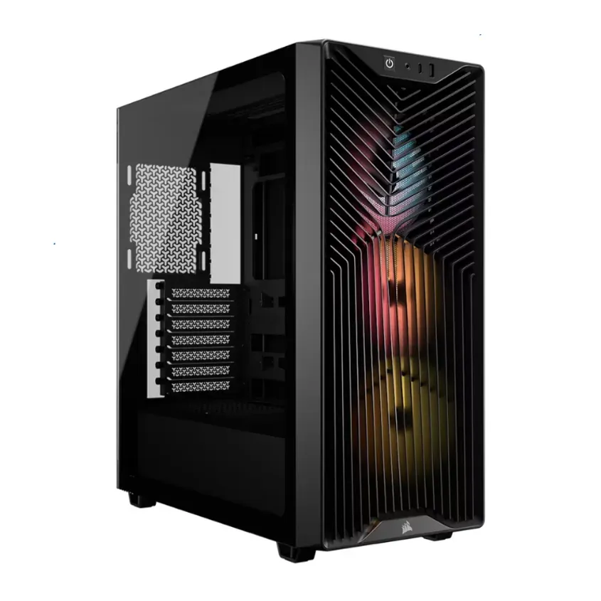 Gabinete Corsair 3200D RS ARGB Mid-Tower TG Black 1-0418547