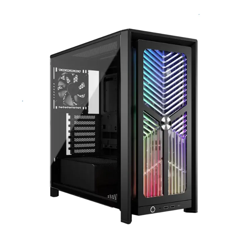 Gabinete Corsair FRAME 4000X RS Mid-Tower TG Fan x3 Black 1-0418543