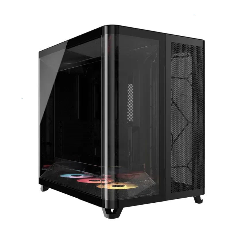 Gabinete Corsair AIR 5400 RS ARGB Mid-Tower TG Black 1-0418550