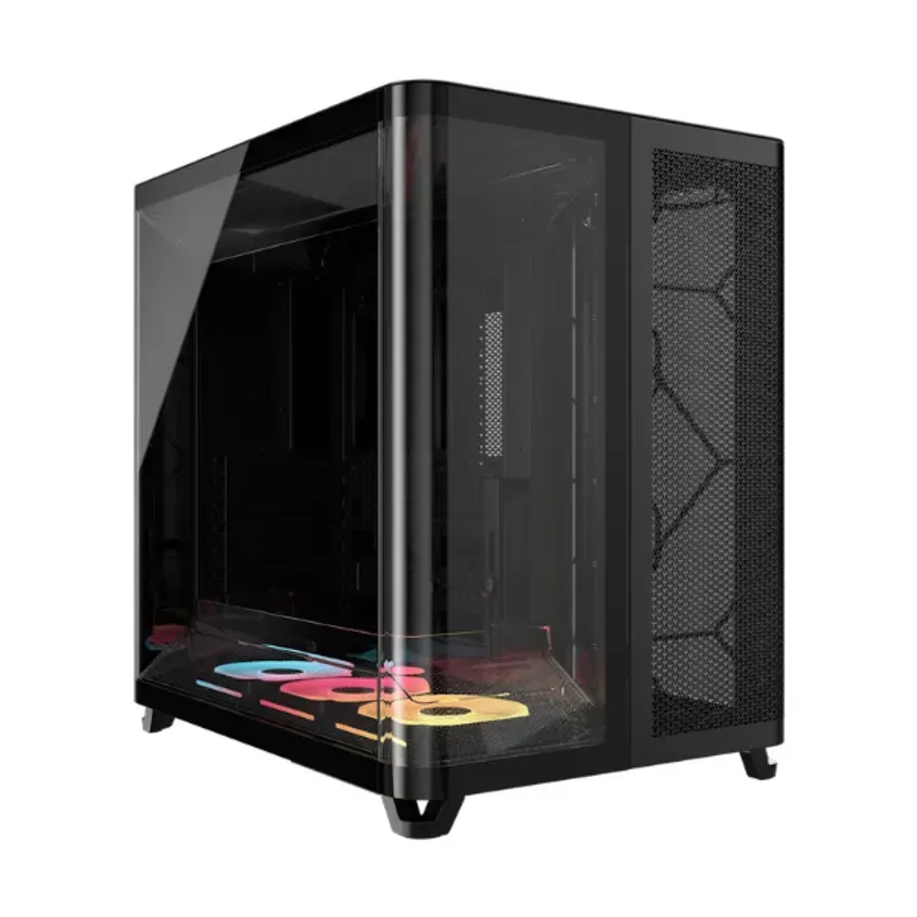 Gabinete Corsair AIR 5400 LX LINK Mid-Tower TG Black 1-0418552