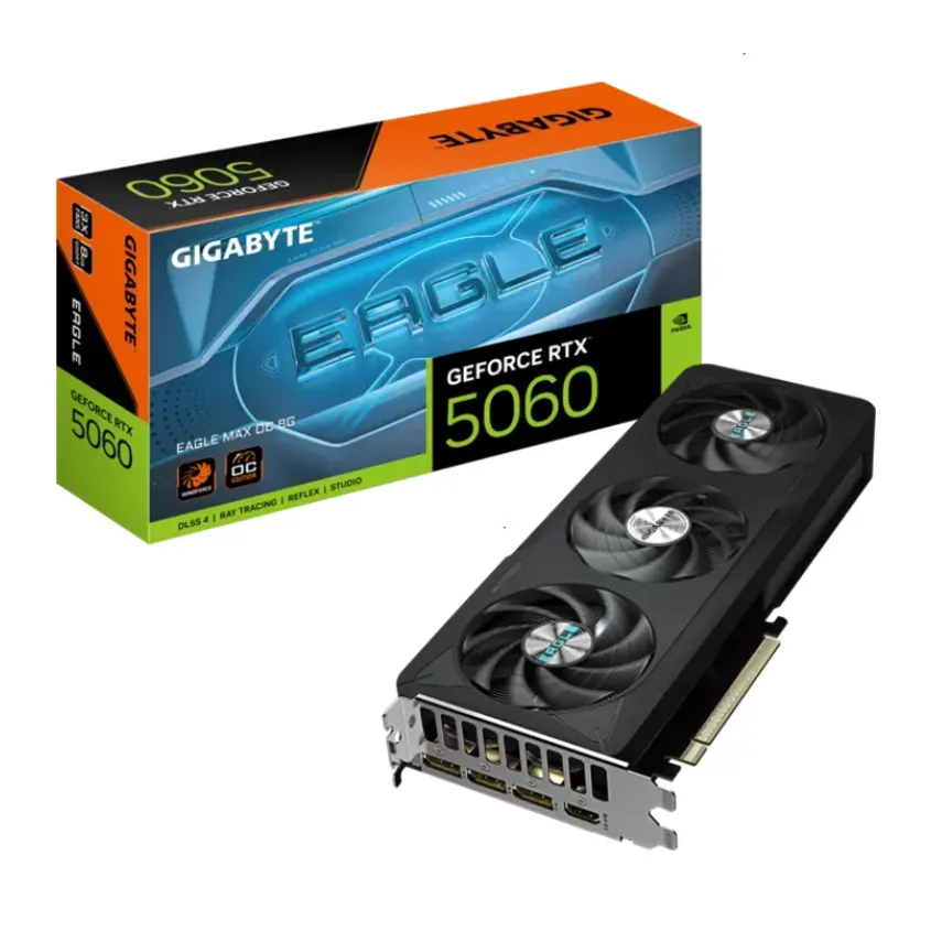 VGA Gigabyte GeForce RTX 5060 EAGLE OC MAX OC 8G 1-0418660