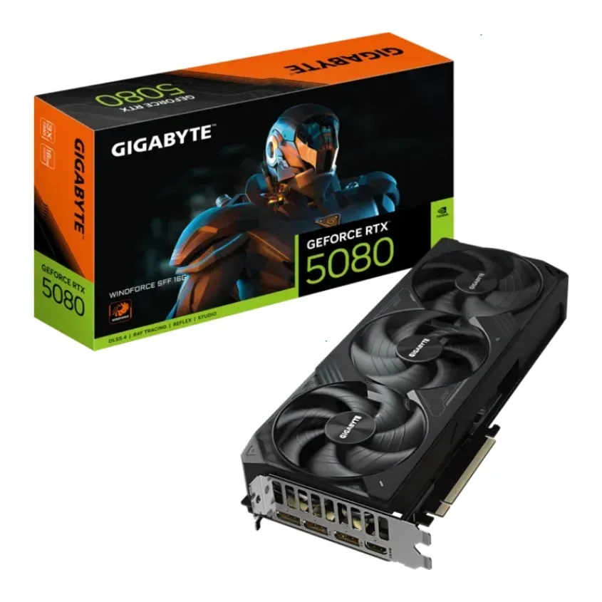 VGA Gigabyte GeForce RTX 5080 WINDFORCE SFF 16G 1-0418661