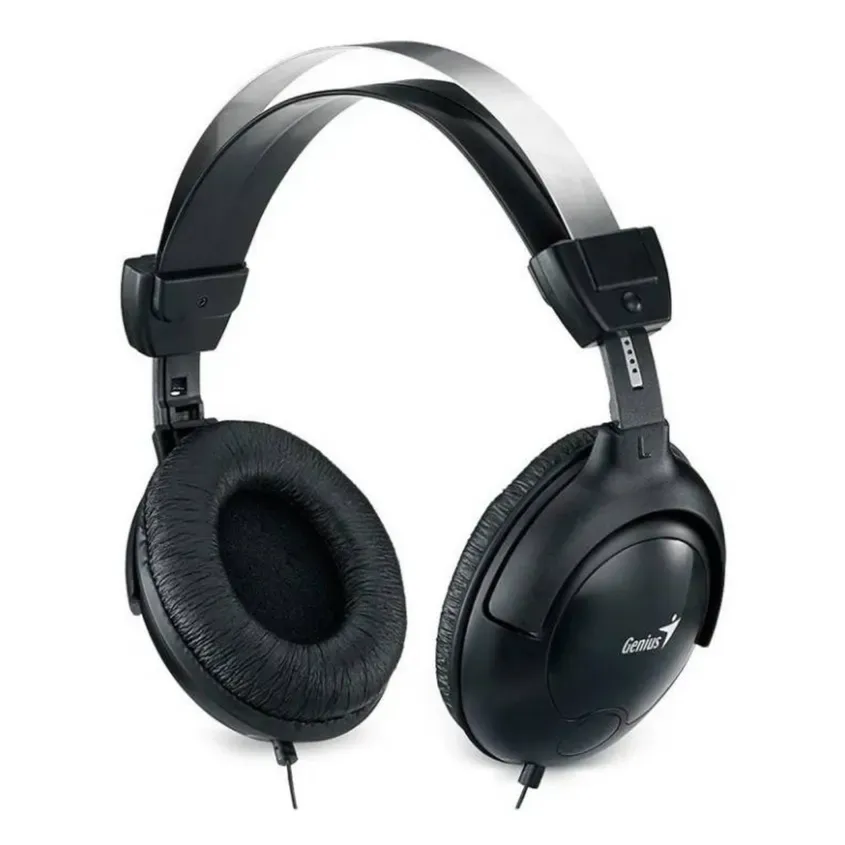 Auricular DJ (SINGLE JACK) c/volumen y microfono Genius HS-M505X-SJ