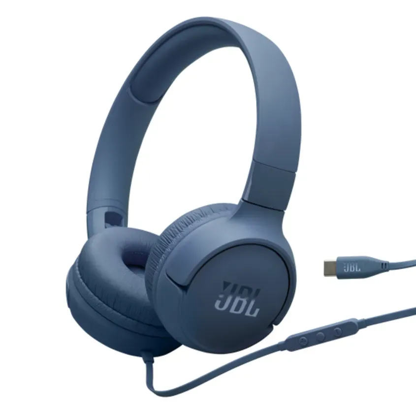 AURICULAR JBL T520C AZUL USB C 1-0418301