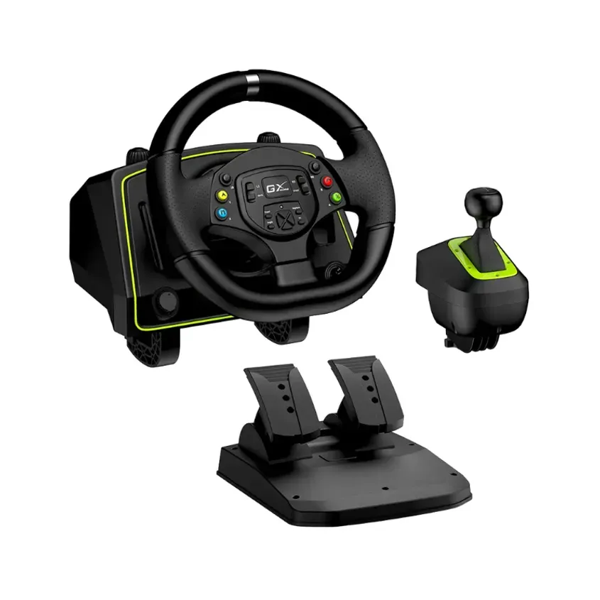 Volante Genius Speed Master X2 con palanca de cambios (Vibración 1080°) 1-0417853