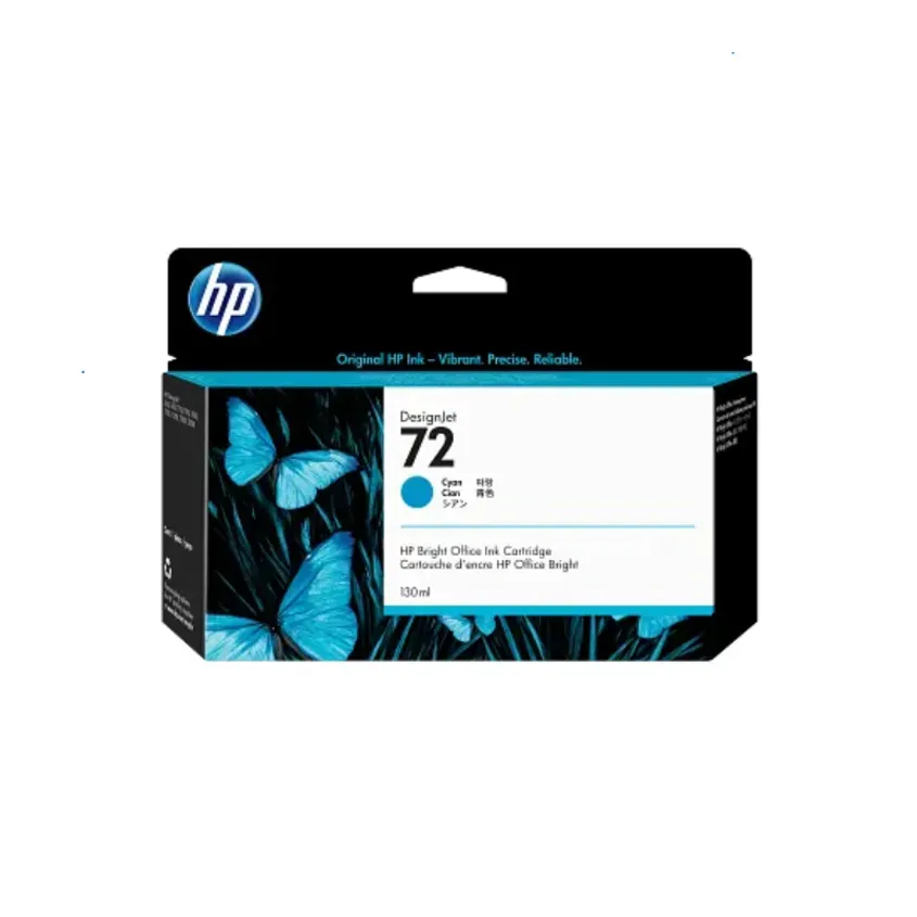 C9371A HP 72 130ml Cyan Ink Cartridge 1-0418481