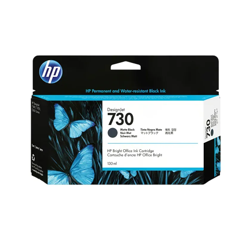 P2V65A HP 730 130-ml Matte Black Ink 1-0418118