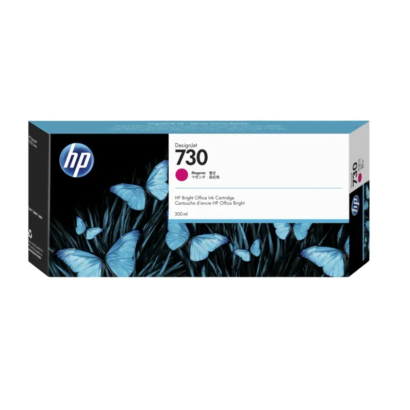 P2V69A HP 730 300-ml Magenta Ink Cartridge 1-0418122