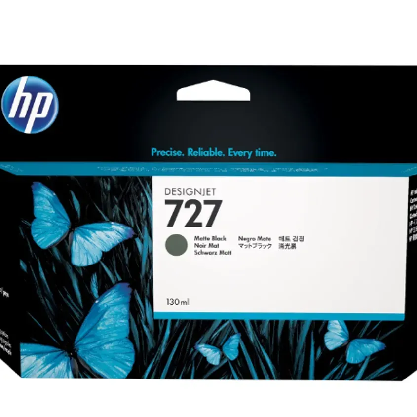 B3P22A HP 727-130ml Matte Black Designjet ink 1-0418130