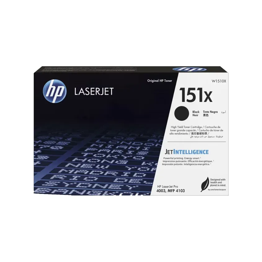 W1510X HP 151X Blk LaserJet Toner Cartridge 1-0418292