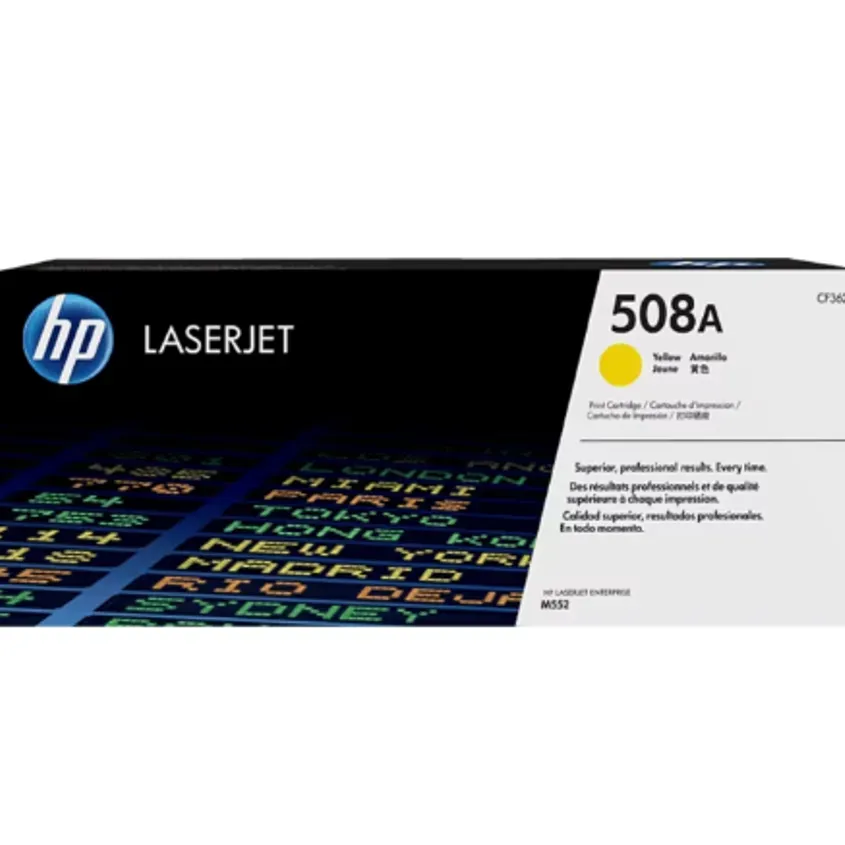 HP 508A Yellow Original LaserJet Toner CF362A 1-0417656