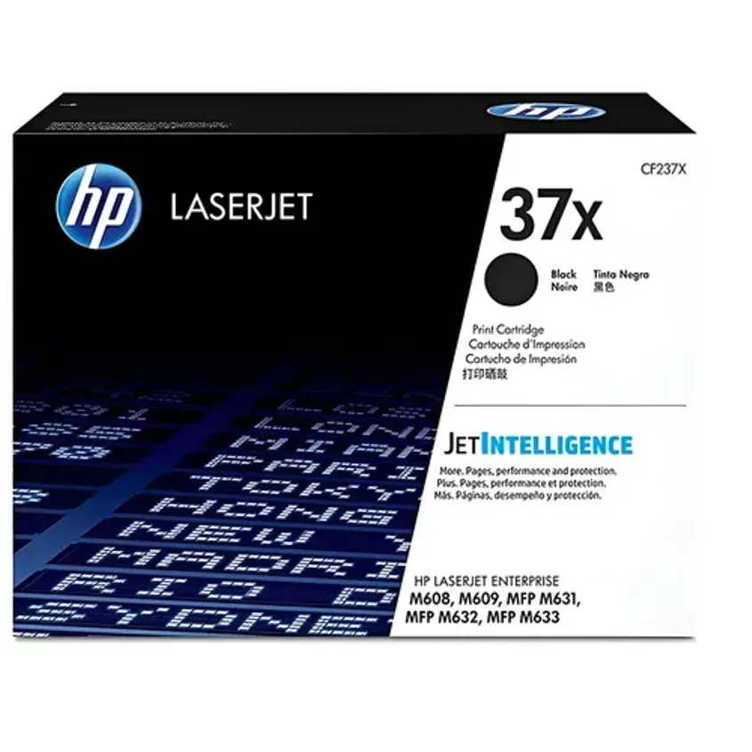 HP 37X Black Toner CF237X 1-0417652