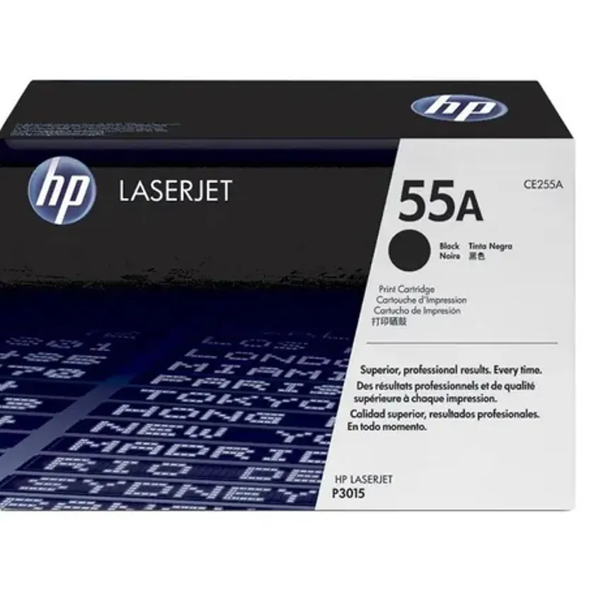 HP LaserJet 55A Toner Cartridge LJ P3015 CE255A 1-0417639