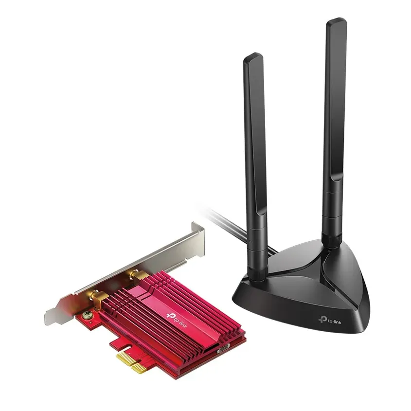 Placa de red USB Wifi y Bluetooth Archer TX3000E PCIX AX3000 2 Ant Ext c/Base Tp-link 1-0414600