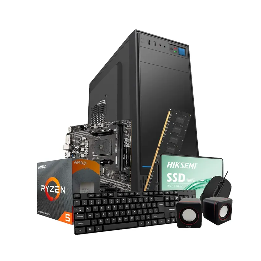 PcCombo Kelyx AMD Ryzen 5-3400G 8G SSD 480Gb (MSI) SIN SO 1-0418435
