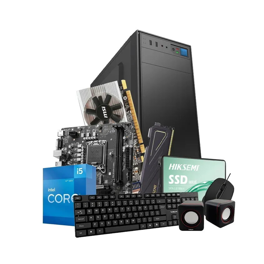 PcCombo Kelyx Intel Core i5-12400F 8G SSD 480Gb GT 210 (MSI) SIN SO 1-0418285