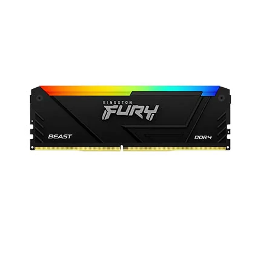 Memoria DDR4 Kingston 16Gb 3200 MHz FURY BEAST RGB 1-0418178