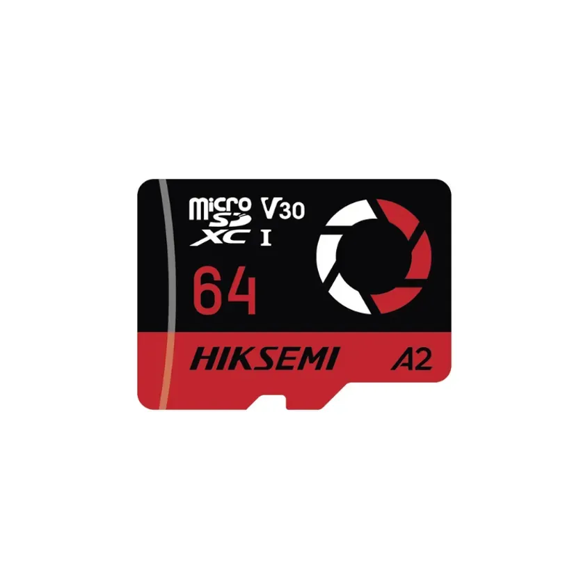 Memoria MicroSD HIKSEMI 64Gb Capture p/camaras profesionales 4k 1-0415872