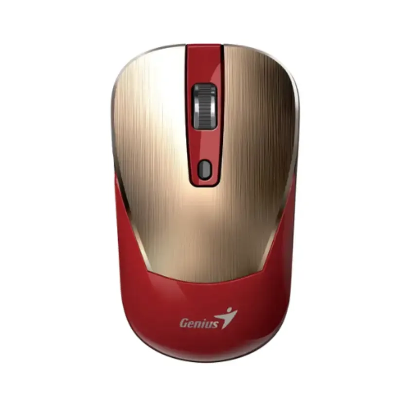 Mouse Wireless Genius NX-7125 Gold + Red 1-0417588