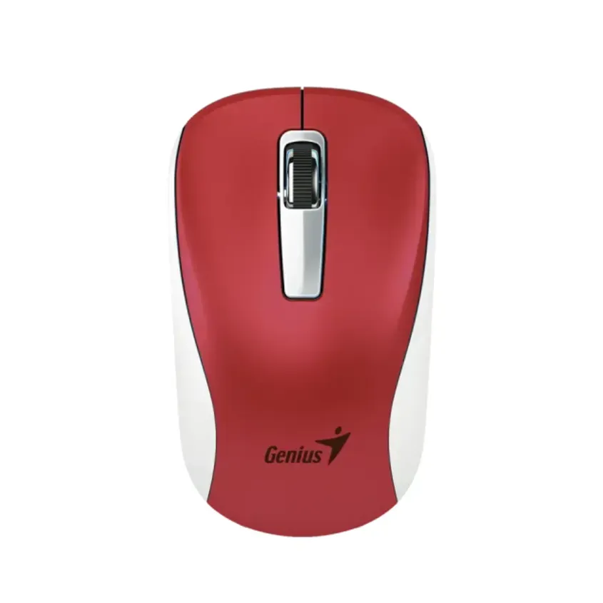 Mouse Wireless Genius NX 7010 BlueEye White/Red New Pack NX-7010-WT-RD