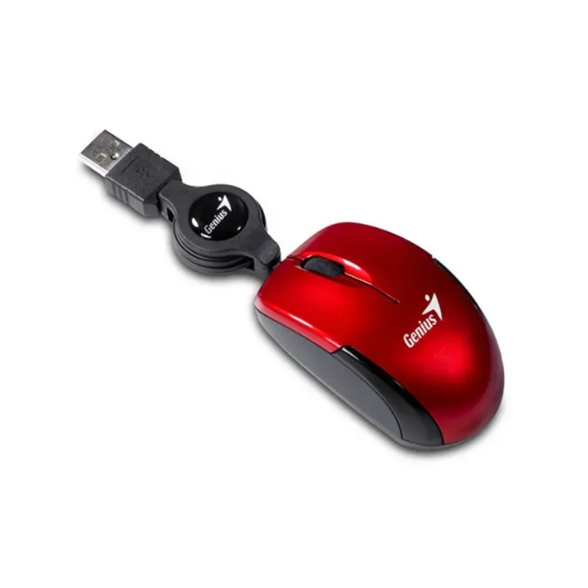 Mouse Genius Micro Traveler Ruby USB MTRAVELERRB