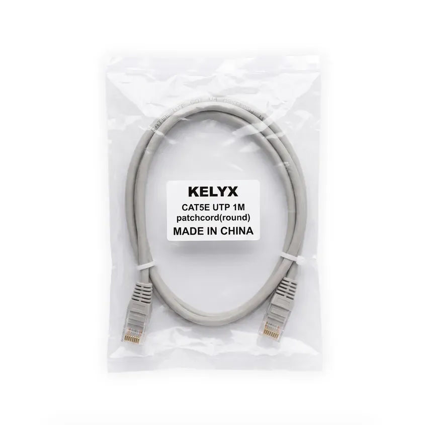Patchcord Cable Utp Cat 5e 1 Mt Cca Kx-patch1m