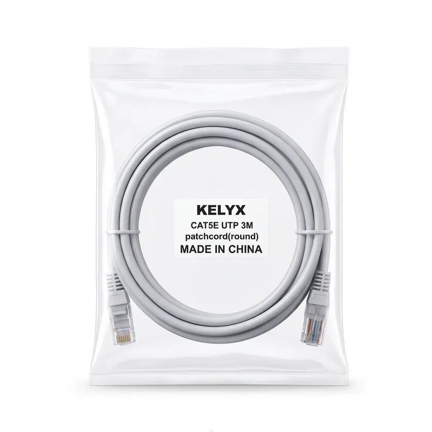 Patchcord Cable Utp Cat 5e 3 Mt Cca Kx-patch3m