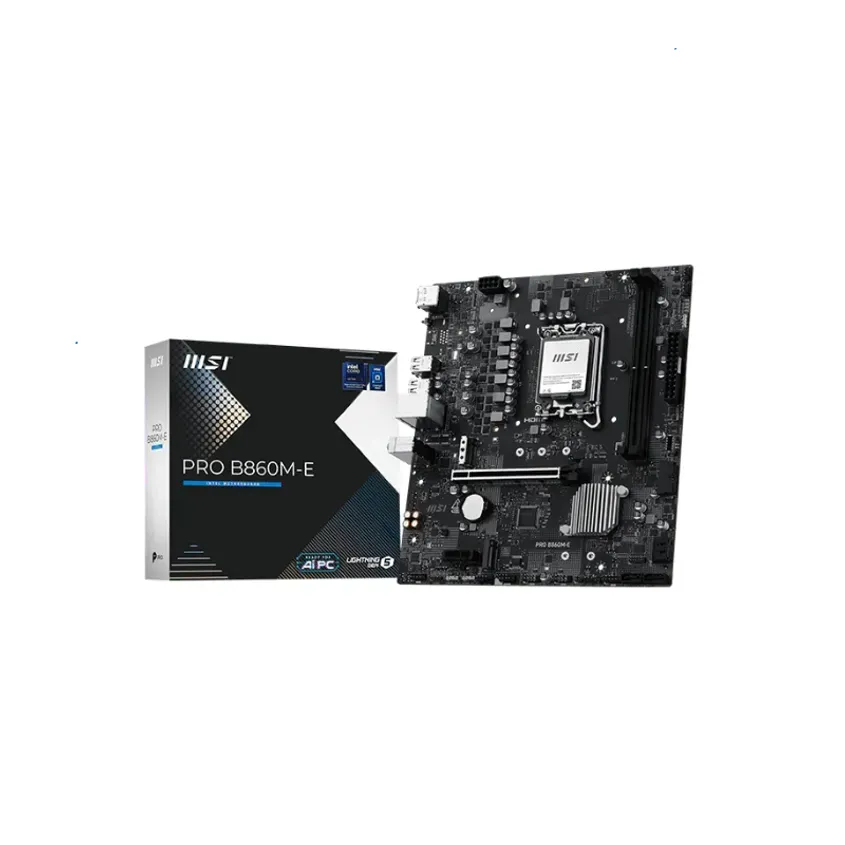 Mother MSI PRO B860M-E DDR5 1851 (Serie Ultra) 1-0418641