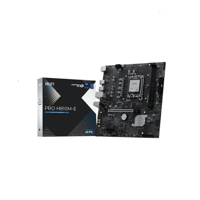 Mother MSI PRO H810M-E DDR5 1851 (Serie Ultra) 1-0418640