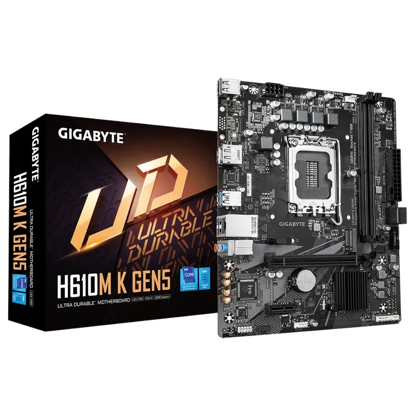Mother Gigabyte H610M K GEN5 DDR5 1700 (12va/13va/14va Gen) 1-0418378